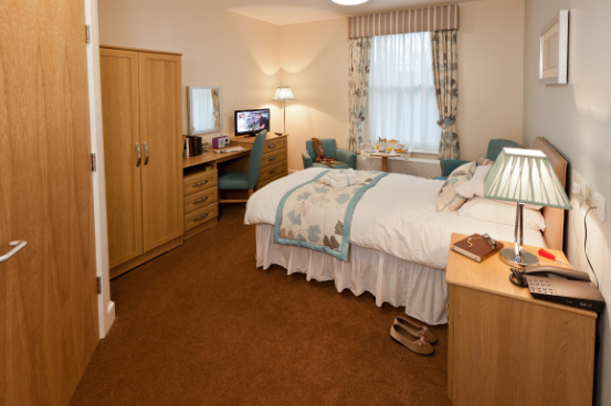 Bedroom at Millbrook Care Home